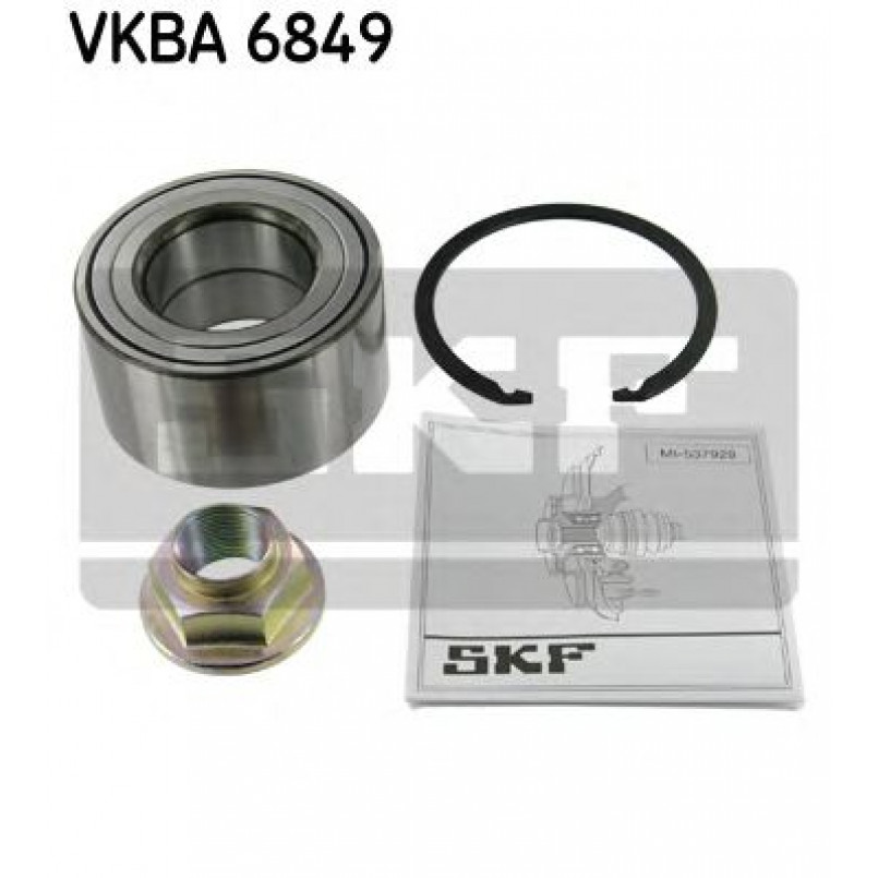 VKBA 6849 SKF Підшипник кульковий d>30